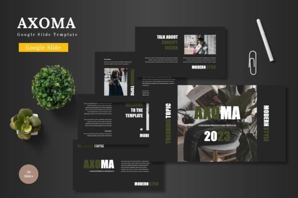 Axoma - Google Slide Template: Create Polished, Professional Presentations
