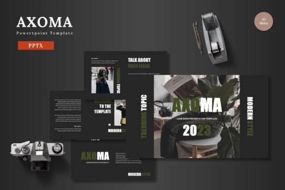 Axoma: The Modern Powerpoint Template for Impactful Presentations