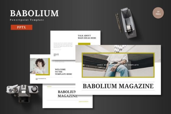 Babolium: A Clean, Multipurpose PowerPoint Template