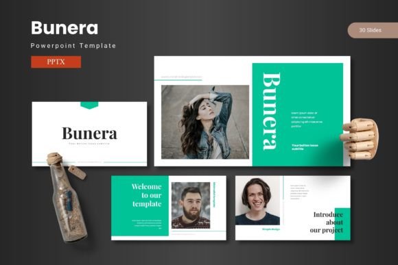 Bunera - Powerpoint Template: A Design Asset for Impactful Presentations