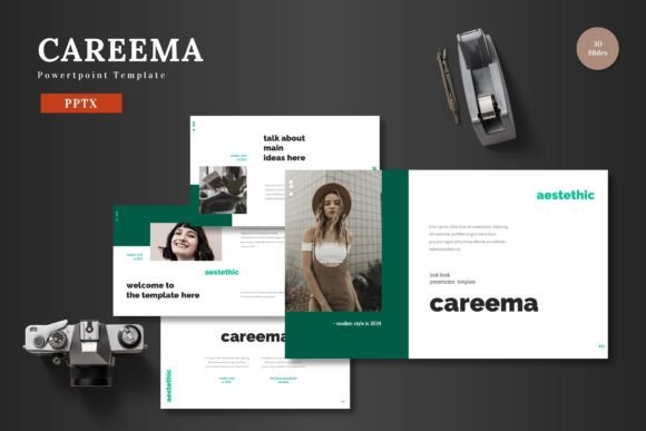 Careema: A Modern PowerPoint Template for Impactful Presentations