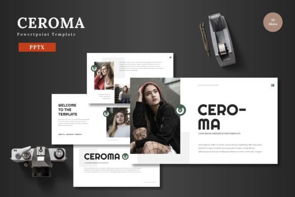 Ceroma - Powerpoint Template: A Clean, Modern Slide Deck