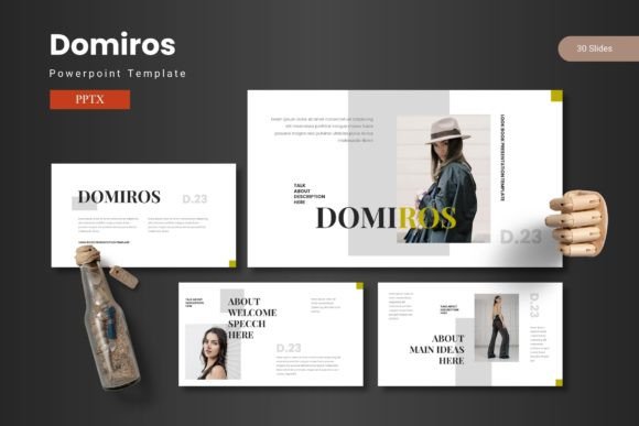 Domiros - Powerpoint Template: Present Ideas with Visual Impact
