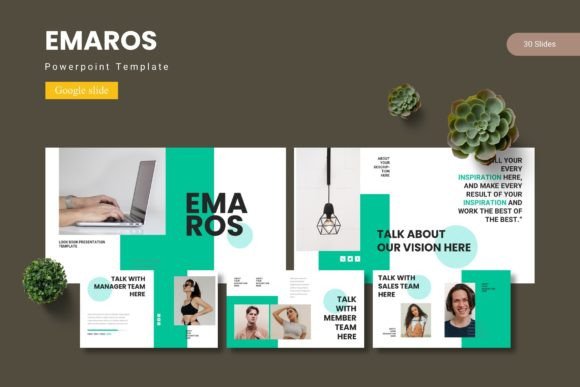 Emaros - Google Slide Template: Your Presentation Toolkit