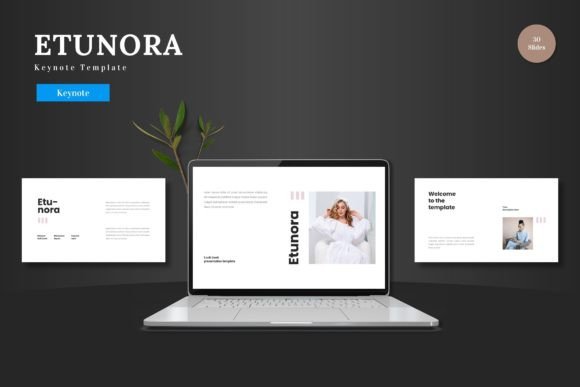 Etunora: A Modern Keynote Template for Polished Presentations