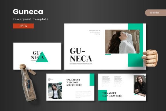 Guneca - Powerpoint Template: Share Your Ideas with Confidence