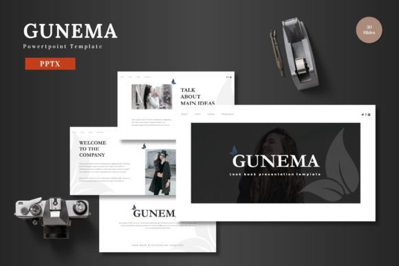Gunema - Powerpoint Template: Streamline Your Business Presentations