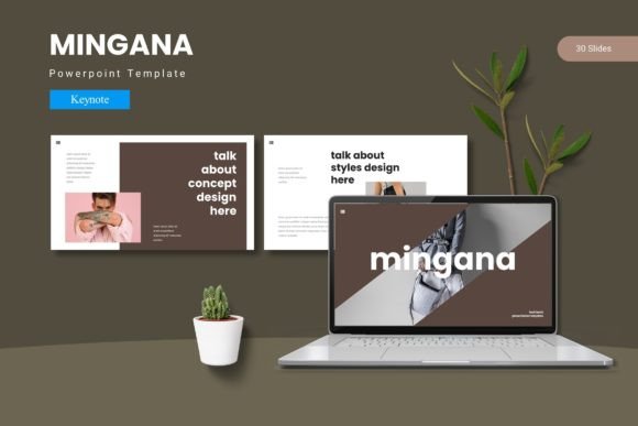 Mingana - Keynote Template: A Modern Design Asset
