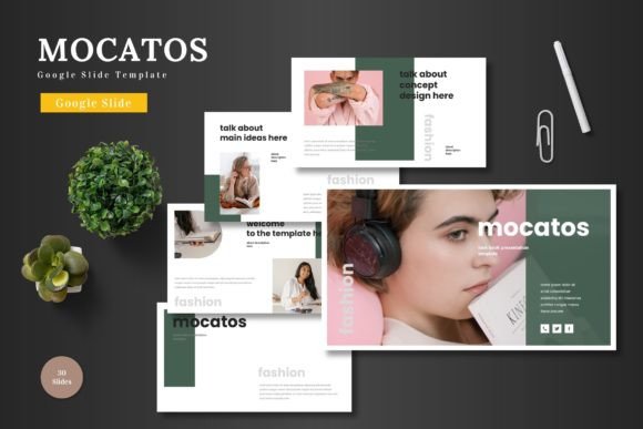 Mocatos - Google Slide Template for Dynamic Presentations