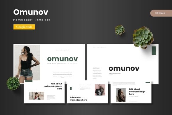 Omunov Google Slide Template: Elevate Your Presentations