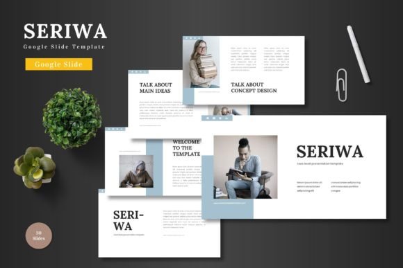 Seriwa: Elevate Your Presentations with a Modern Template