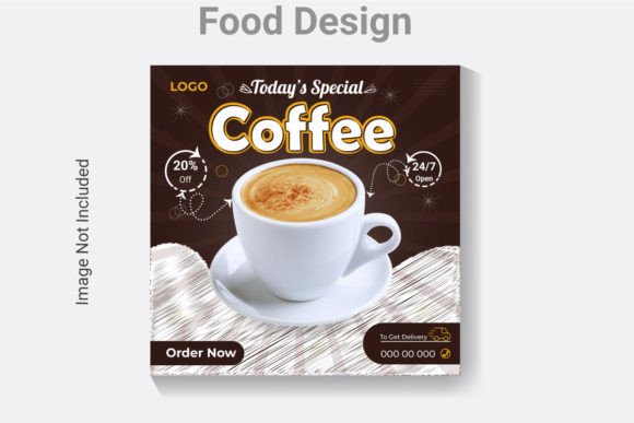 Social Media Delicious Food Menu Layout Design