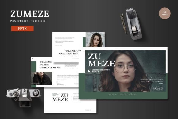 Zumeze - Powerpoint Template: Your Modern Presentation Solution